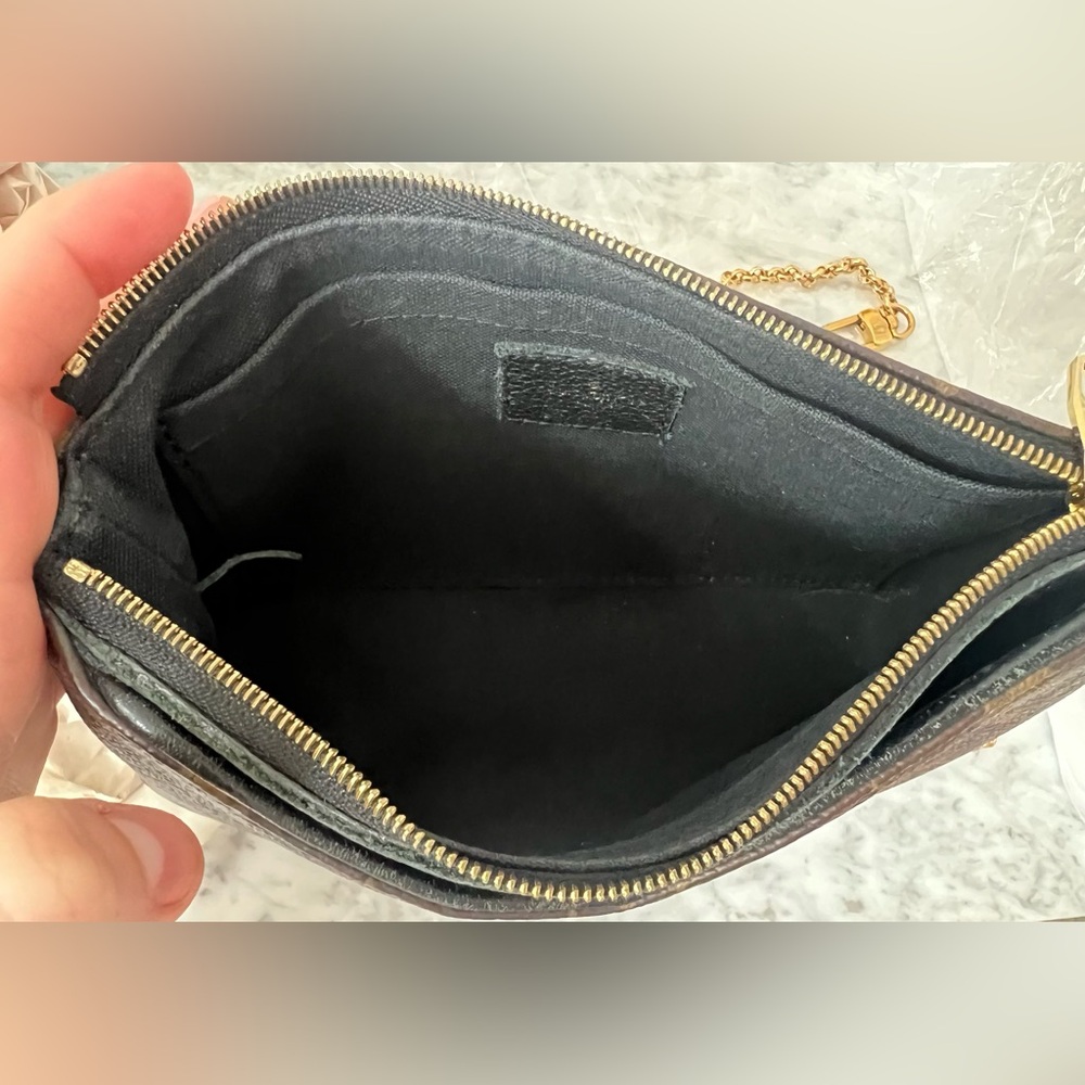 Louis Vuitton Monogram Pallas Clutch in Black - Picture 13 of 14
